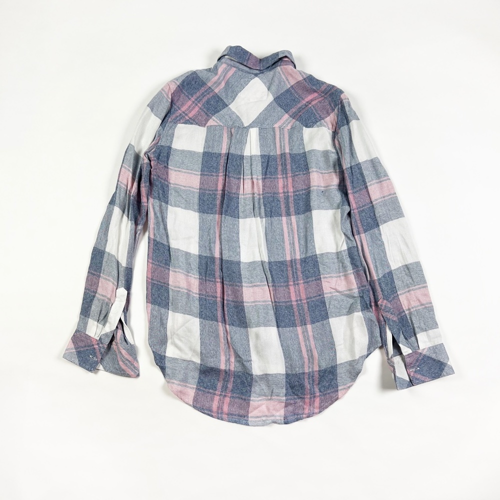 Rails Hunter Collared Button Down Long Sleeve Poc… - image 4